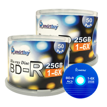 Smart Buy BD-R 6X 25 GB - Smart Buy Logo 100 PCS