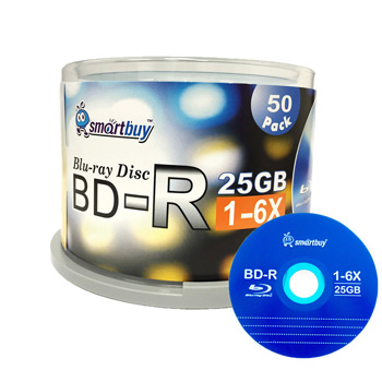 Smart Buy BD-R 6X 25 GB - Smart Buy Logo 50 PCS