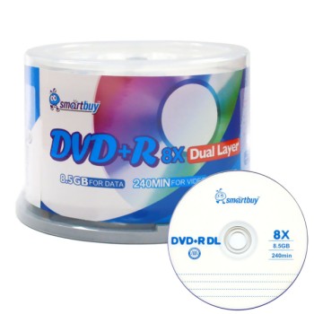 Smart Buy DVD+R DL 8X 8.5 GB - Smart Buy Logo 50 PCS